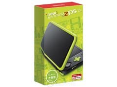 Máy New 2DS LL-Hacked 16GB-Black x Lime