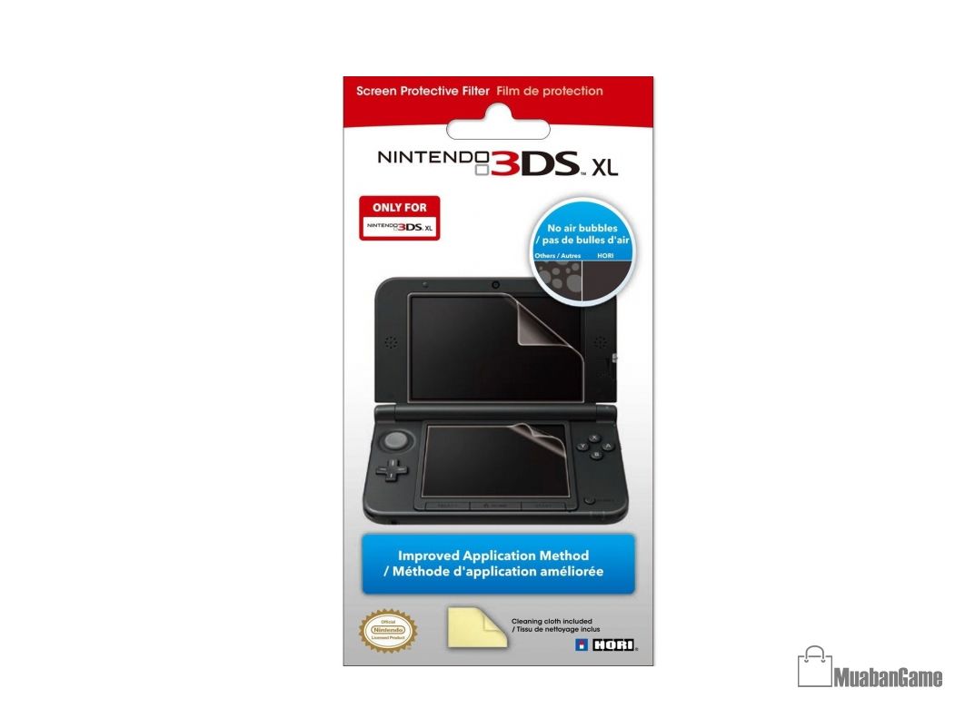 Dán màn hình 3 lớp 3Ds,3Ds-XL, NEW 3Ds XL