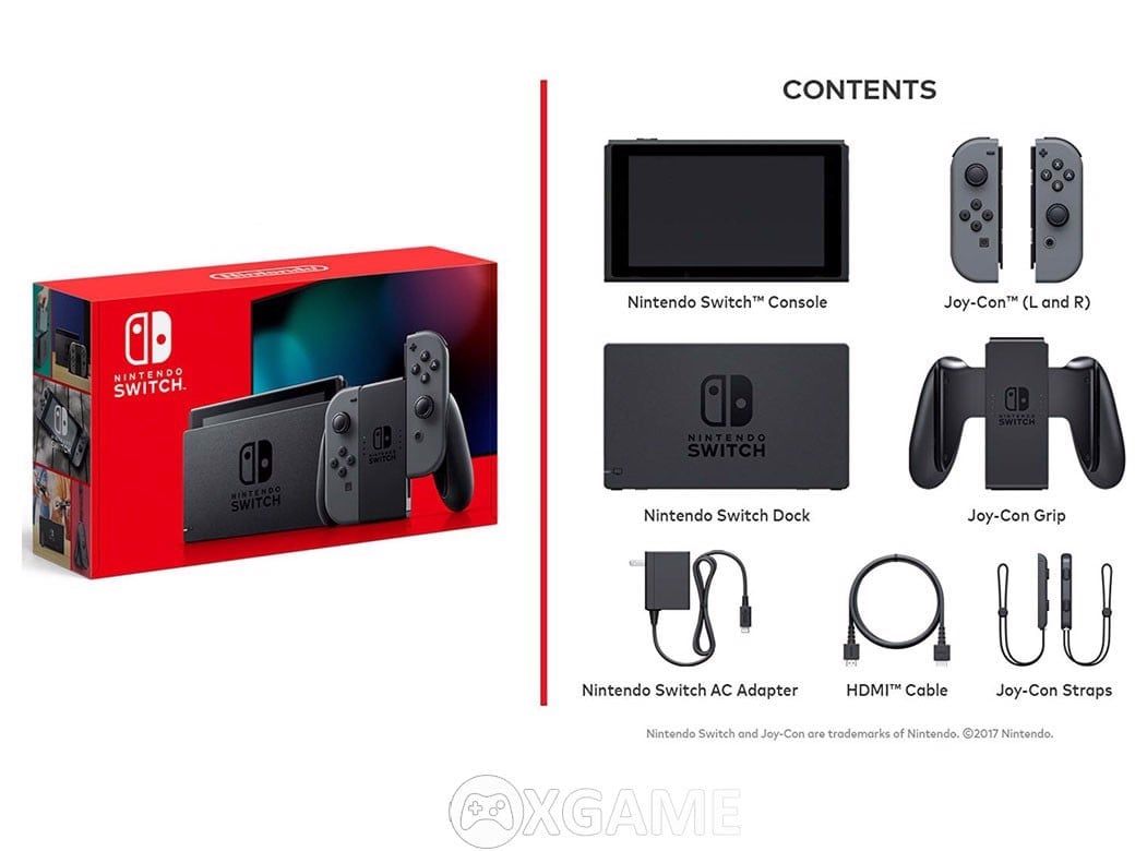 Master Switch Grey Máy Switch Gray-V2-2ND-Hacked 128GB – xGAMESHOP-Retail Store Games