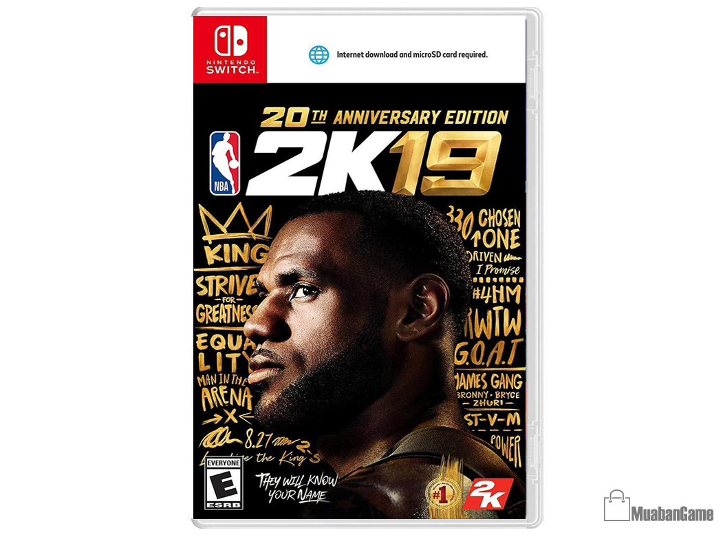 NBA 2K19-20th Anniversary Edition-Switch – xGAMESHOP-Retail Store