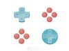 Bộ Bọc Nút và D-Pad Button Cap Set cho Nintendo SWITCH 2