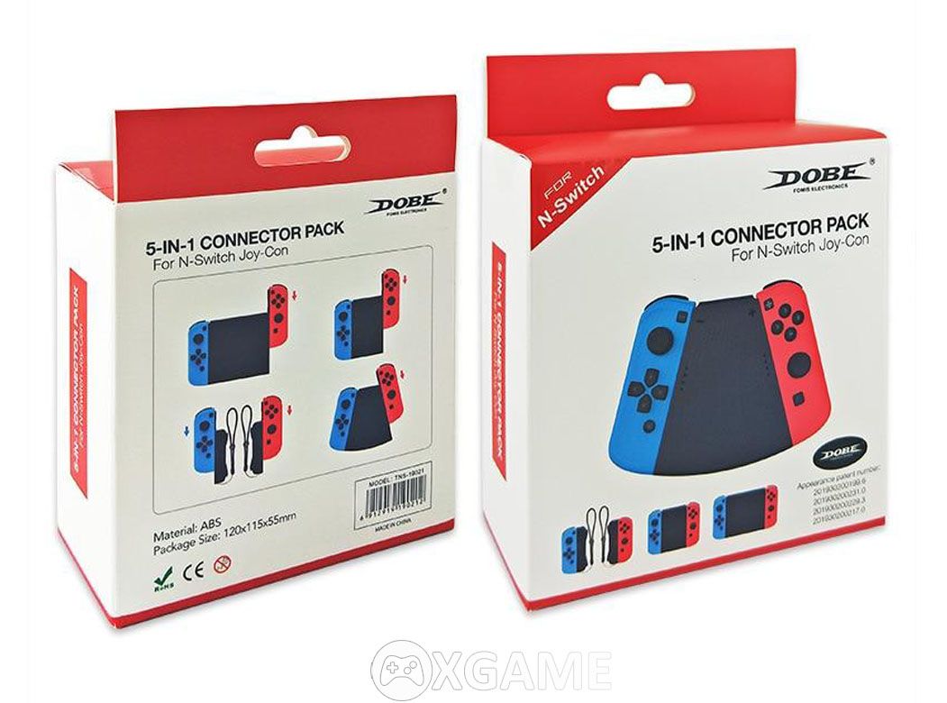 Bộ 2 Straps-3 Grips 5 in 1 dành cho máy N. Switch-DOBE