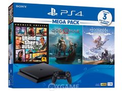 Bộ máy PS4 Slim 1TB MEGA PACK 2 Kèm 3 Game