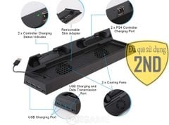 Đế có quạt kèm dock sạc cho PS4 PRO-2ND