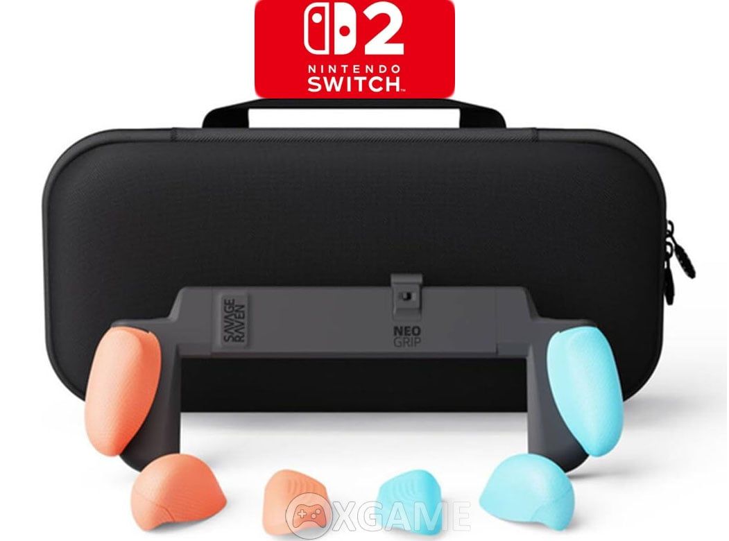 Bộ NeoGrip + Maxcarry Case Máy Switch 2