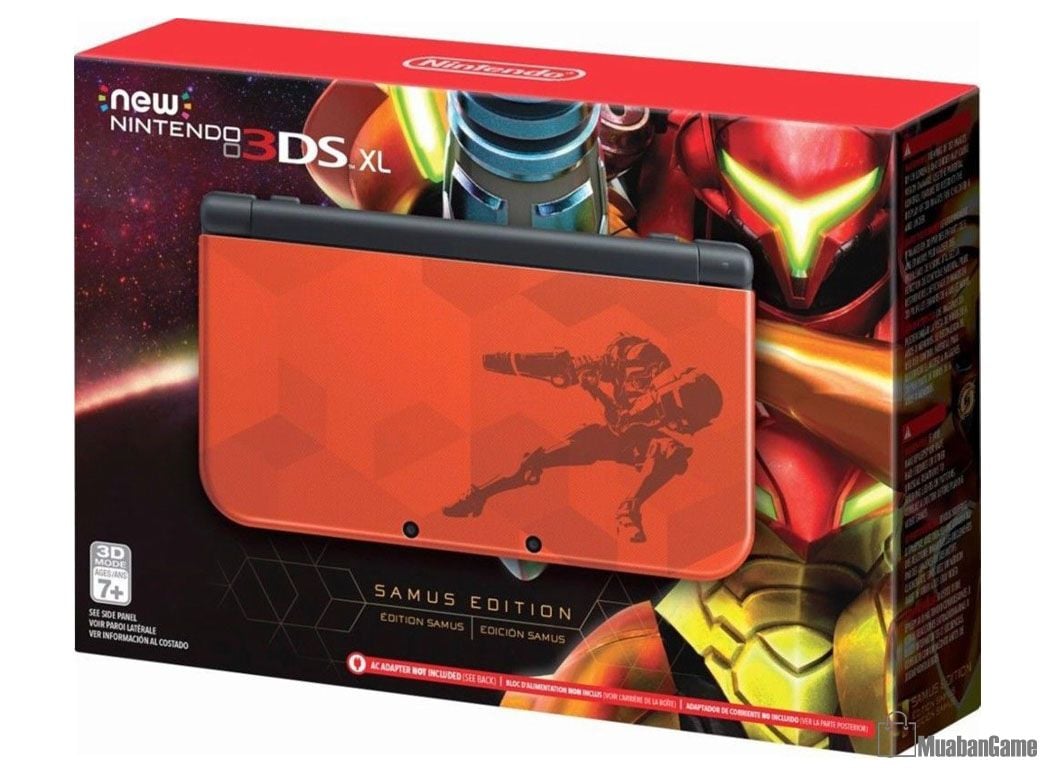 Máy New 3DS LL Samus Edition- NewBox