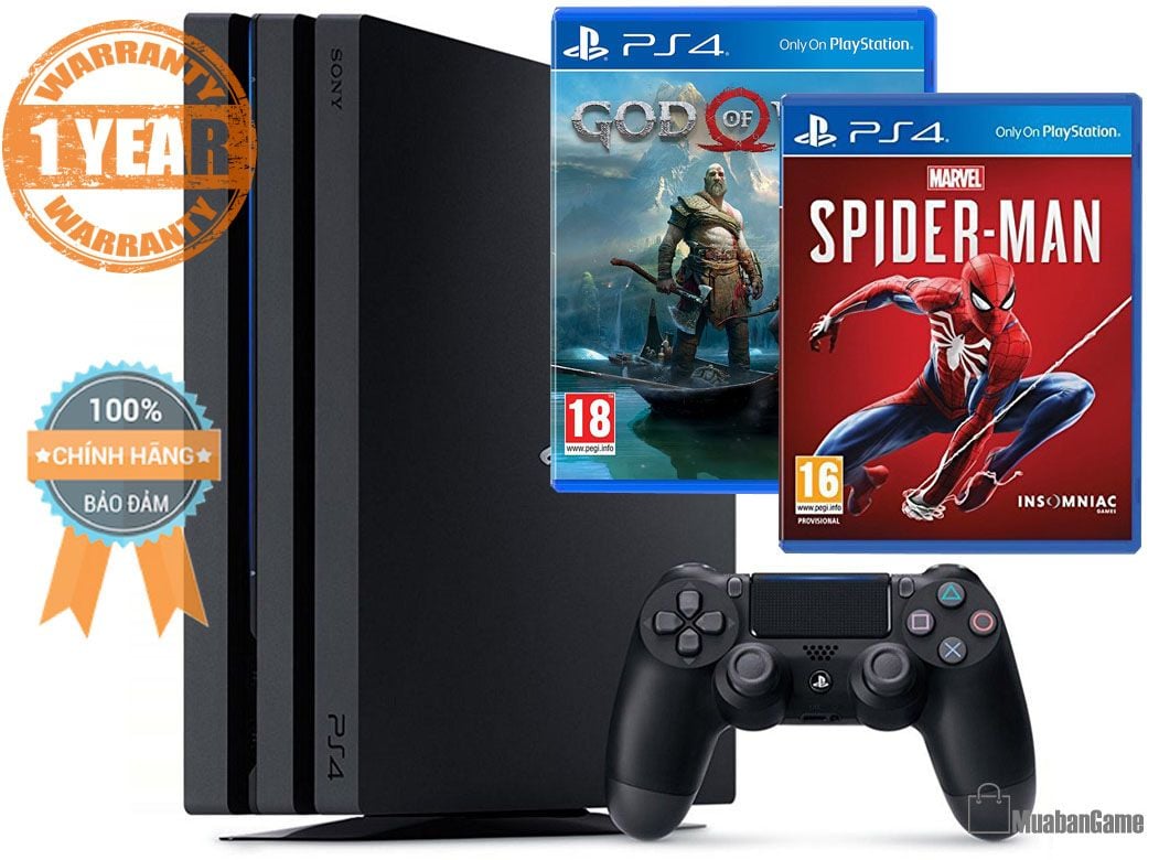 Máy PS4 Pro 1TB -Tặng 2 Game