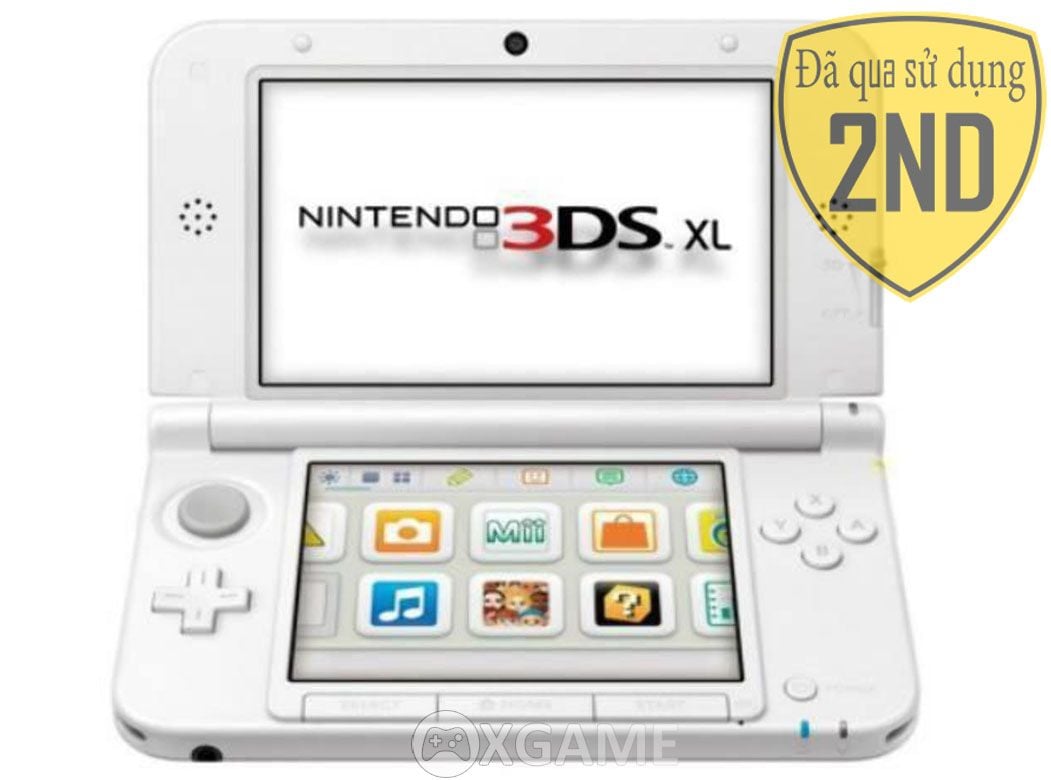 Máy 3DS XL Trắng-HACK 32GB-2ND