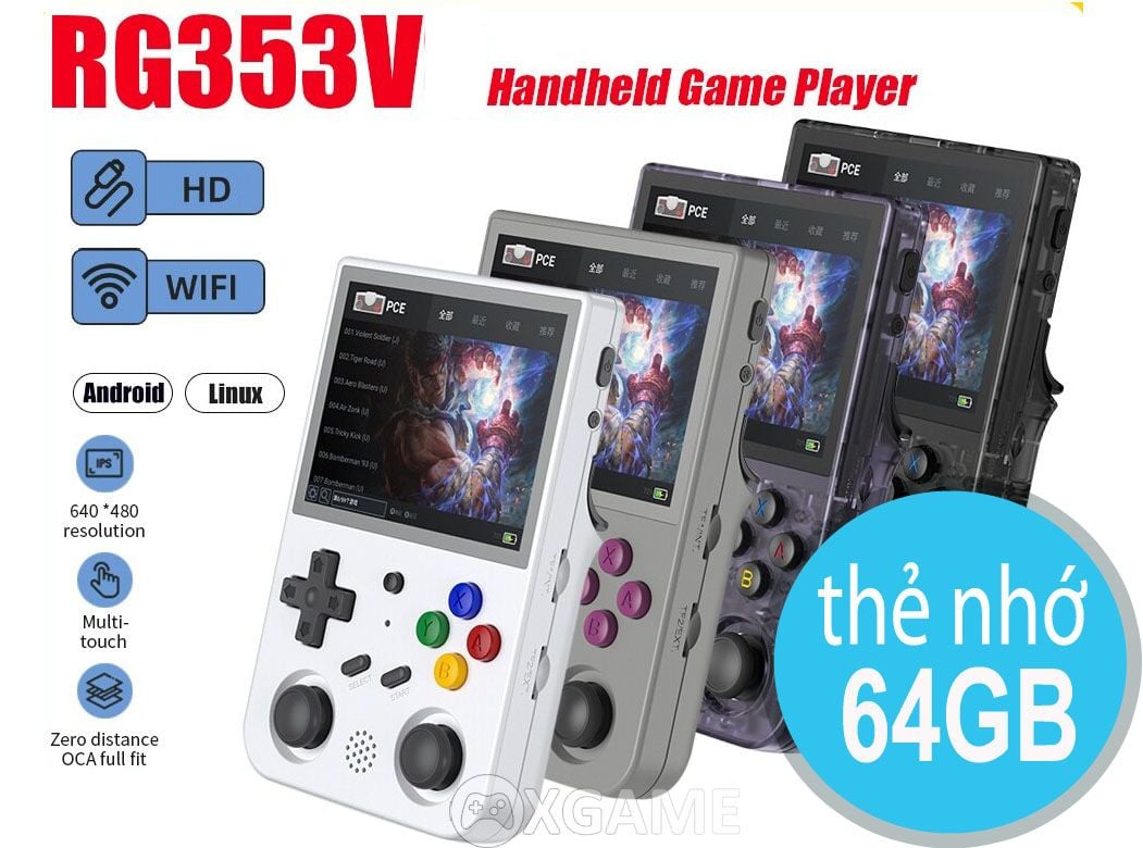 Máy chơi game Retro Anbernic RG353V-VS