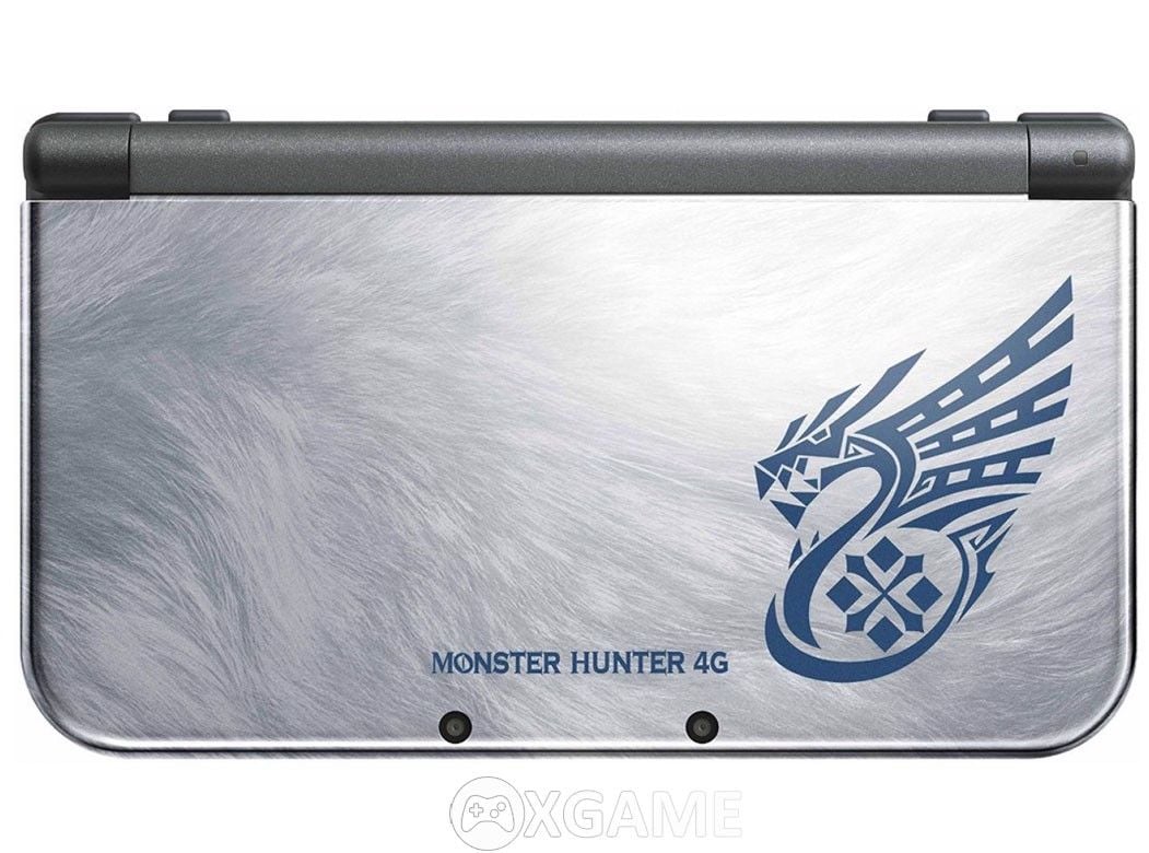 Máy New 3DS-LL-Monster Hunter 4G-HACKED-2ND-16GB
