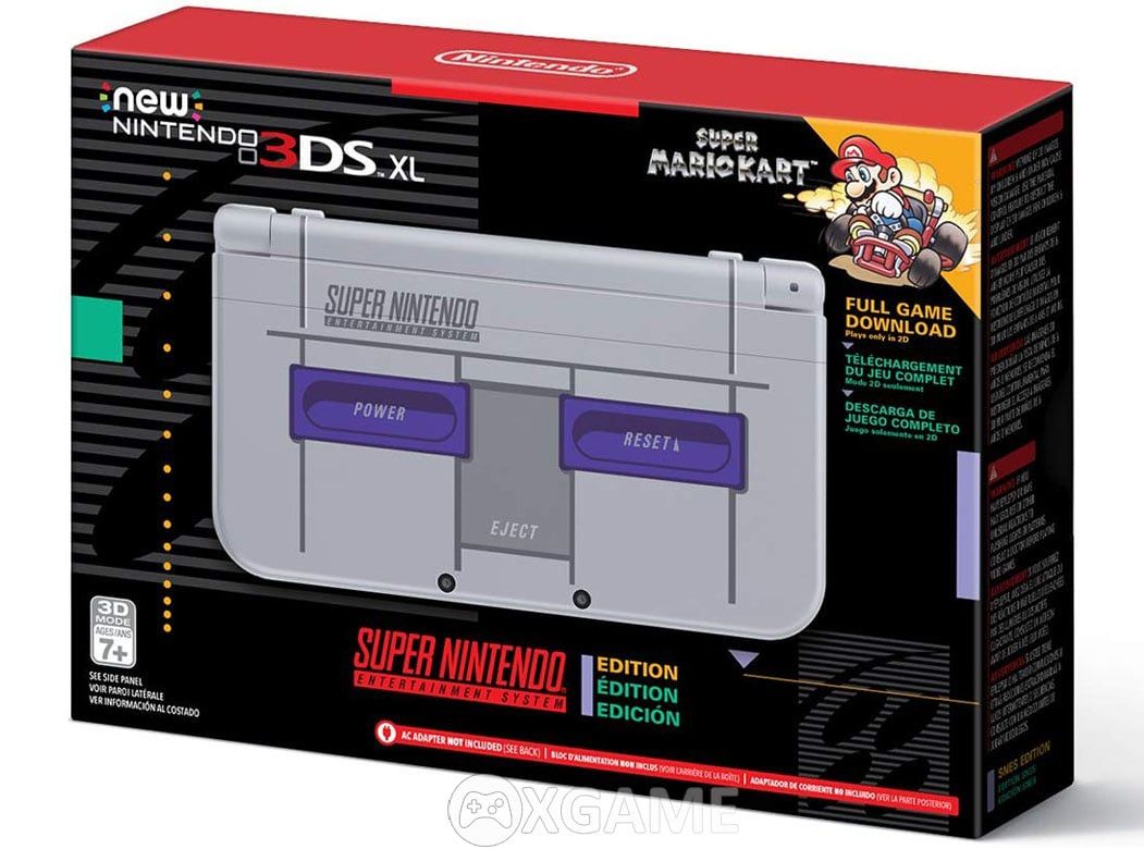 Máy New 3DS XL SNES Edition [US] NewBox