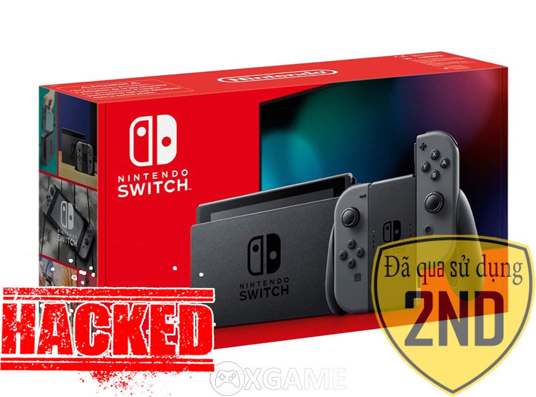 Máy Switch Gray-V2-2ND-Hacked 128GB