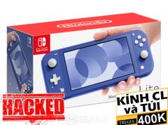 Máy Switch Lite-Cool Blue Hacked 128GB