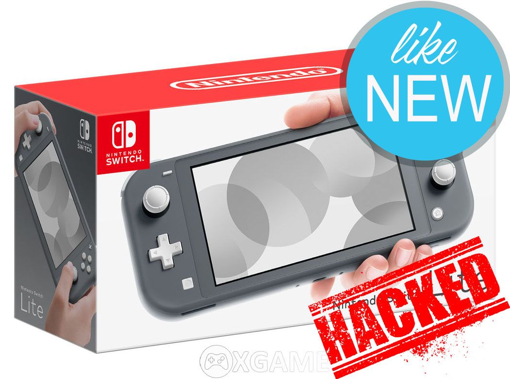 Máy Switch Lite Gray-LikeNew-Hacked 128GB
