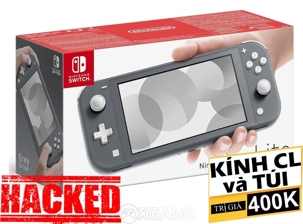 Nintendo Switch 美品 Switch Lite （Máy Nintendo Switch Lite Gray Hacked 128GB