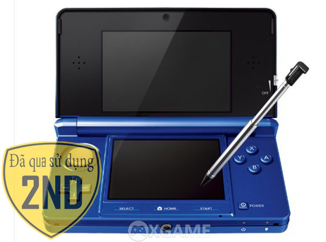 Máy Old 3DS-Hacked 64GB-2ND- Cobalt Blue