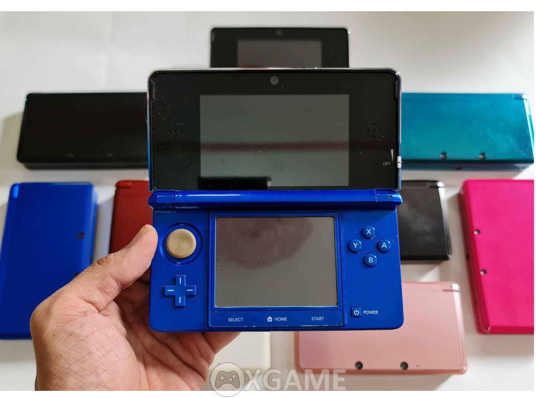 Máy Old 3DSHacked 64GB2ND Cobalt Blue Store Games