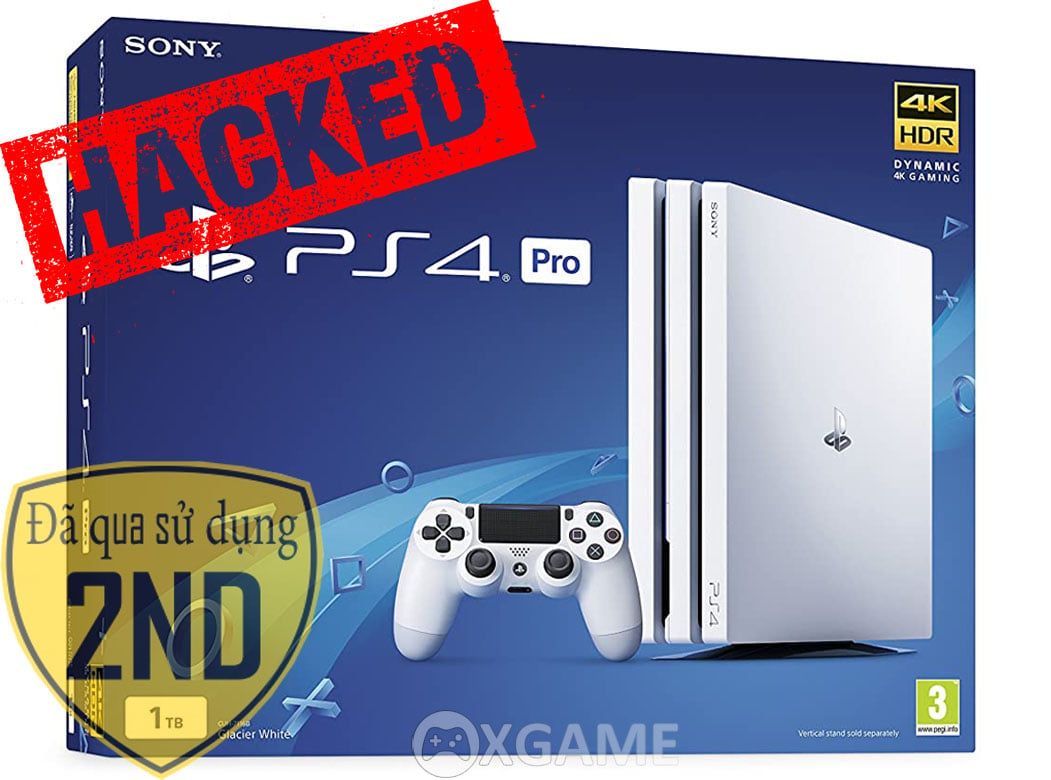 Máy PS4 Pro 1TB -7117B-2ND-fullBOX-Hacked