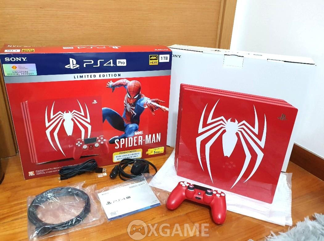 Máy PS4 Pro Limited Edition Spider-Man  – xGAMESHOP-Retail  Store Games