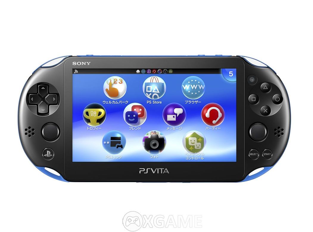 Máy PS Vita 2K Black Blue-HACKED-2ND-64GB