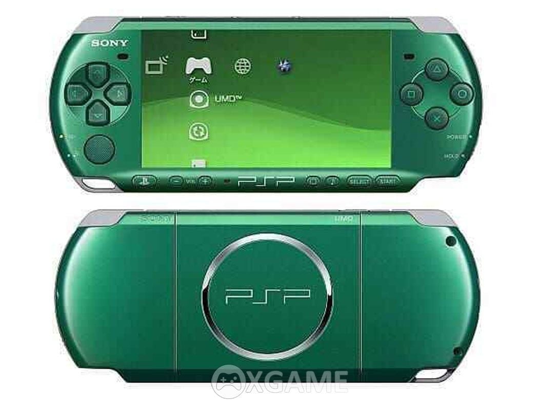 Máy PSP 3000-2ND Xanh Green-64GB