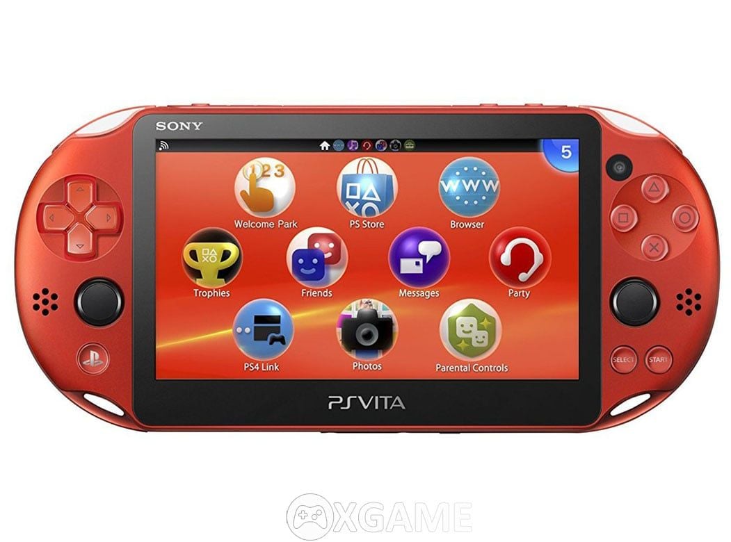 Máy PSVita 2K Metallic Red-HACKED-2ND