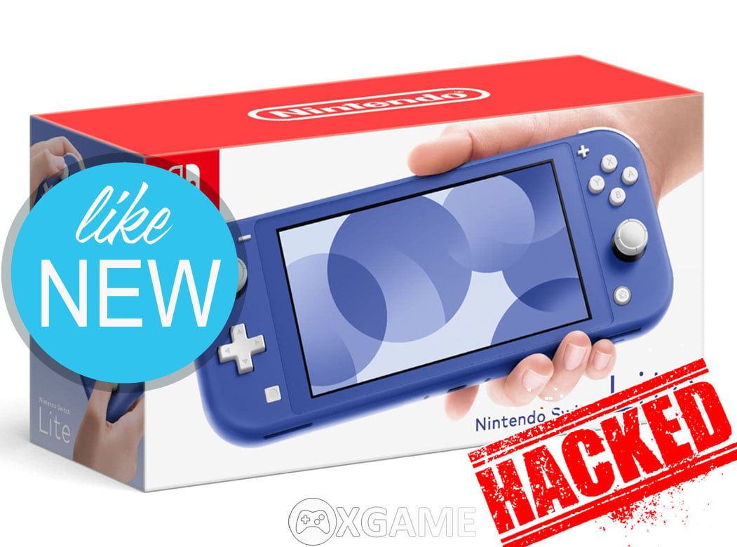 Máy Switch Lite-Cool Blue-LikeNew-Hacked 128GB