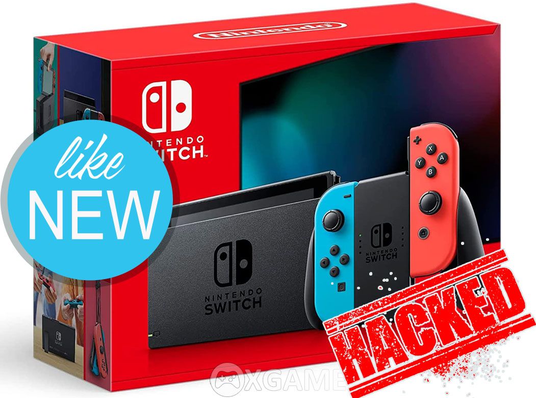 Máy Switch Neon Red Blue-V2-likeNew-Hacked 128GB
