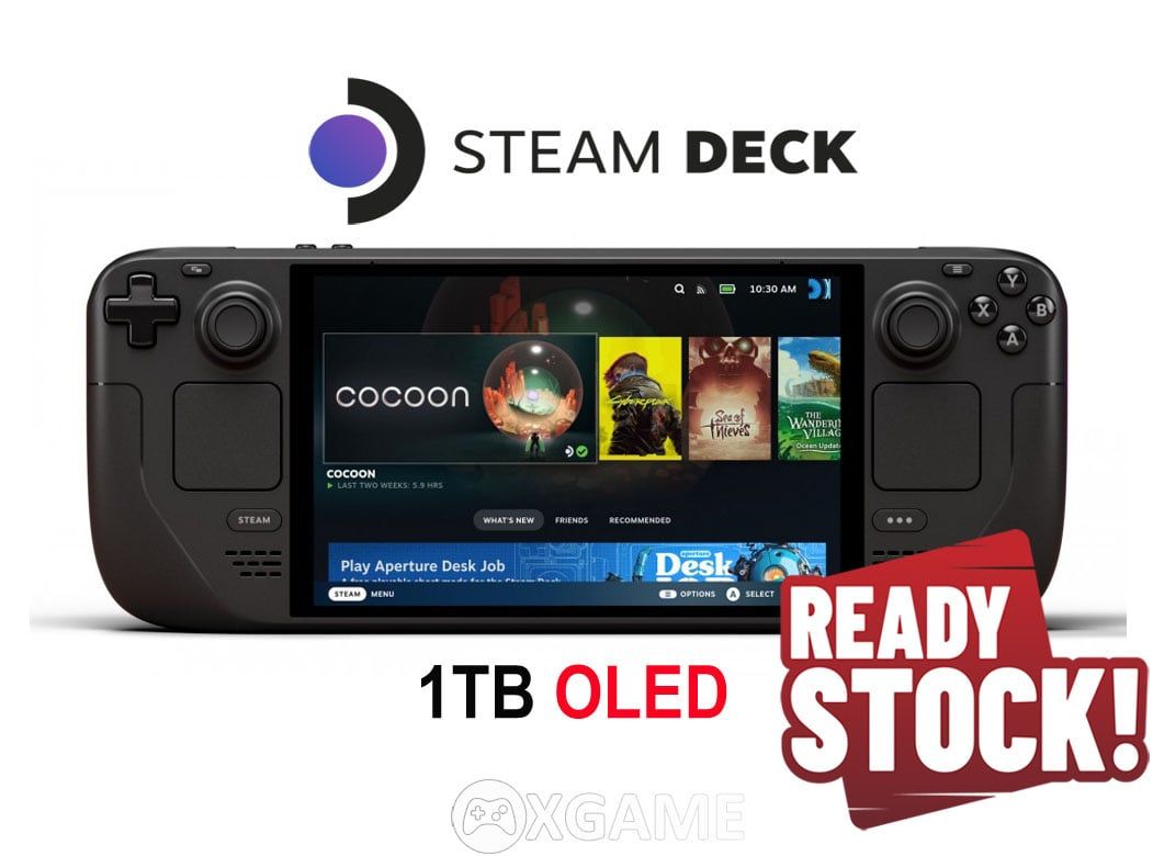 Máy Valve Steam Deck OLED 1TB – xGAMESHOP-Retail Store Games
