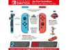 Bộ Joy-Con Neon Red Blue-Oled