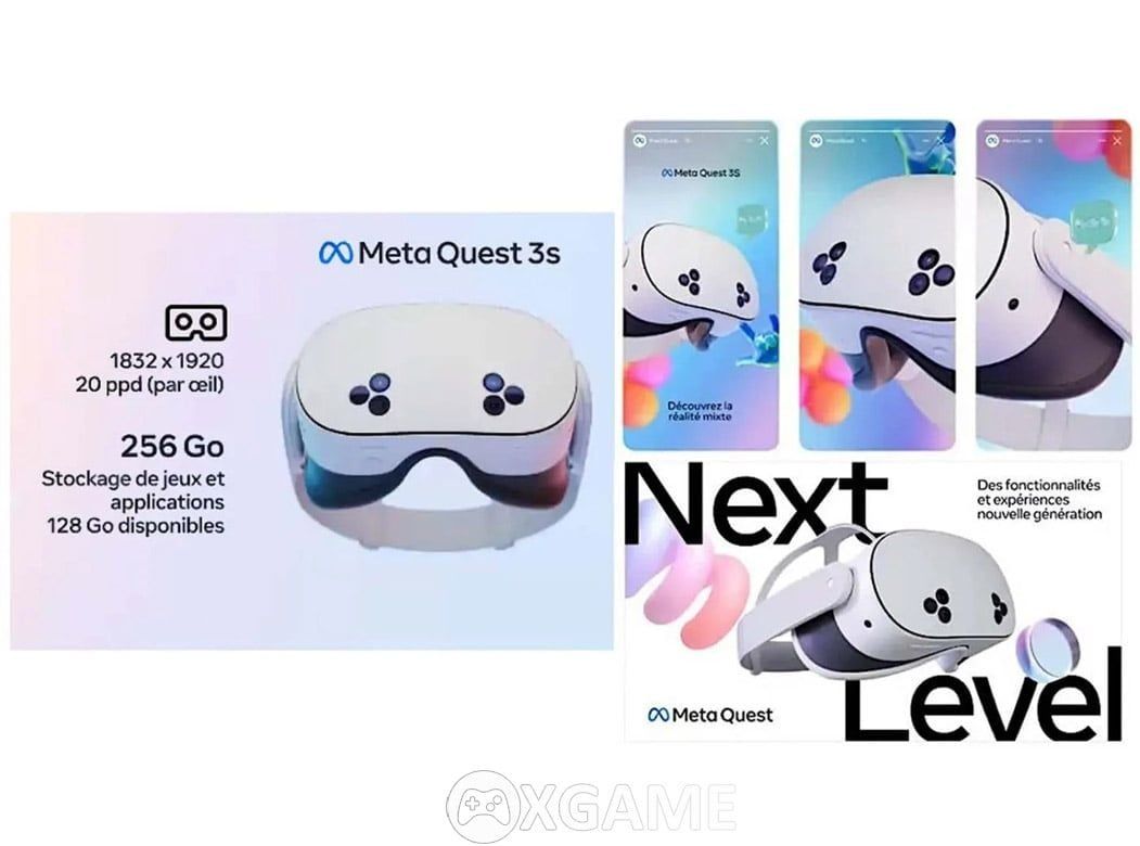 Kính thực tế ảo VR Meta Quest 3S LikeNew 99% – xGAMESHOP-Retail