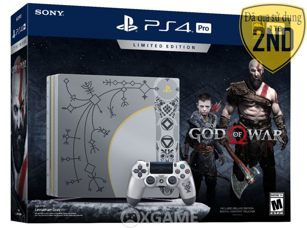 Máy Playstation 4 Pro God of War Limited Edition-2ND