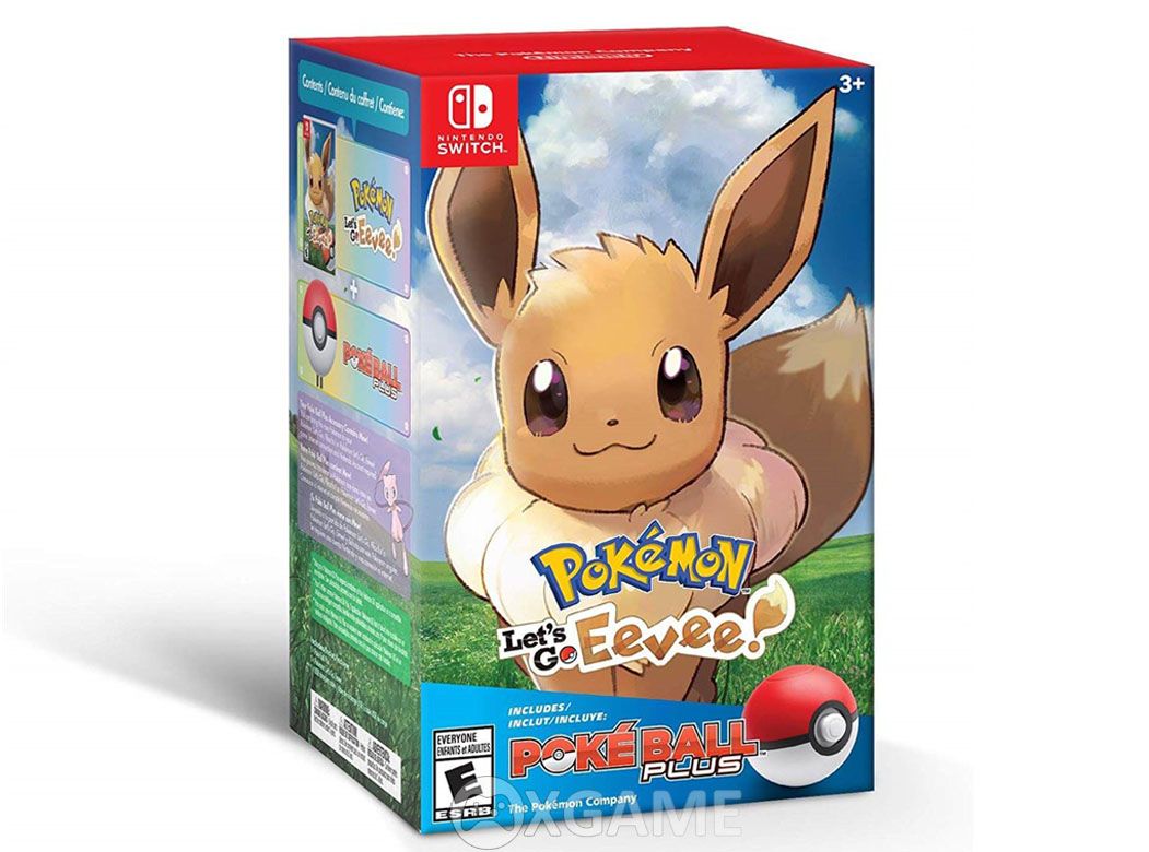 Pokemon: Let's Go, Eevee! + Poké Ball Plus Pack
