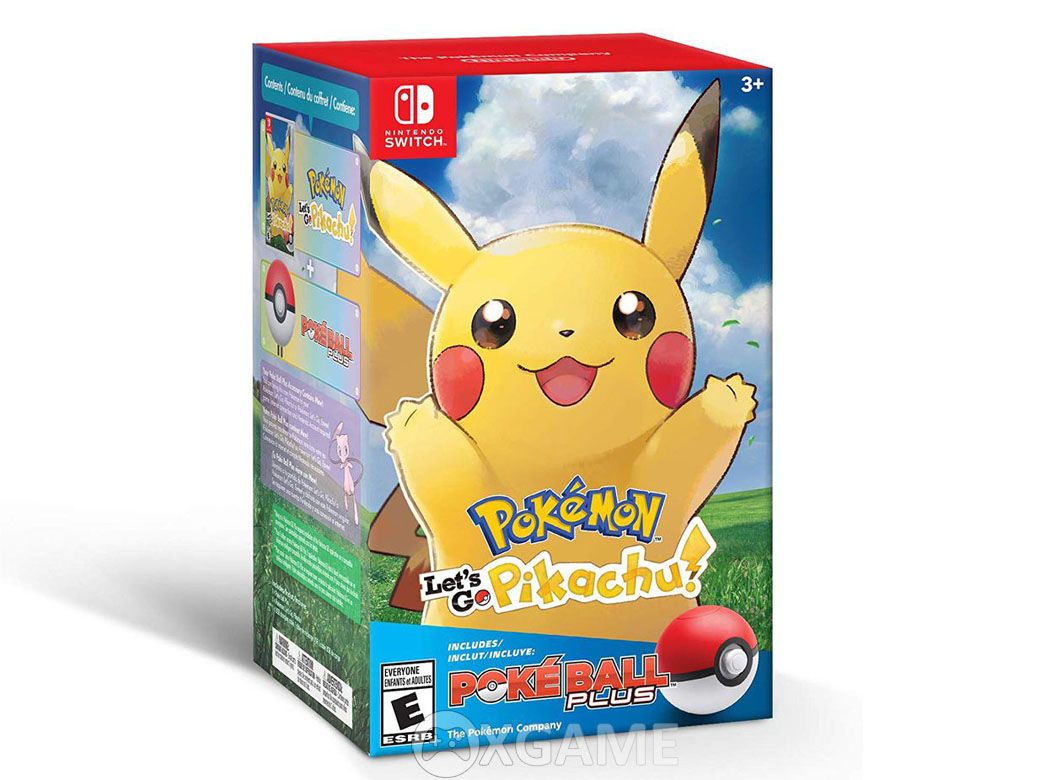 Pokemon Let's Go, Pikachu + Poké Ball Plus Pack