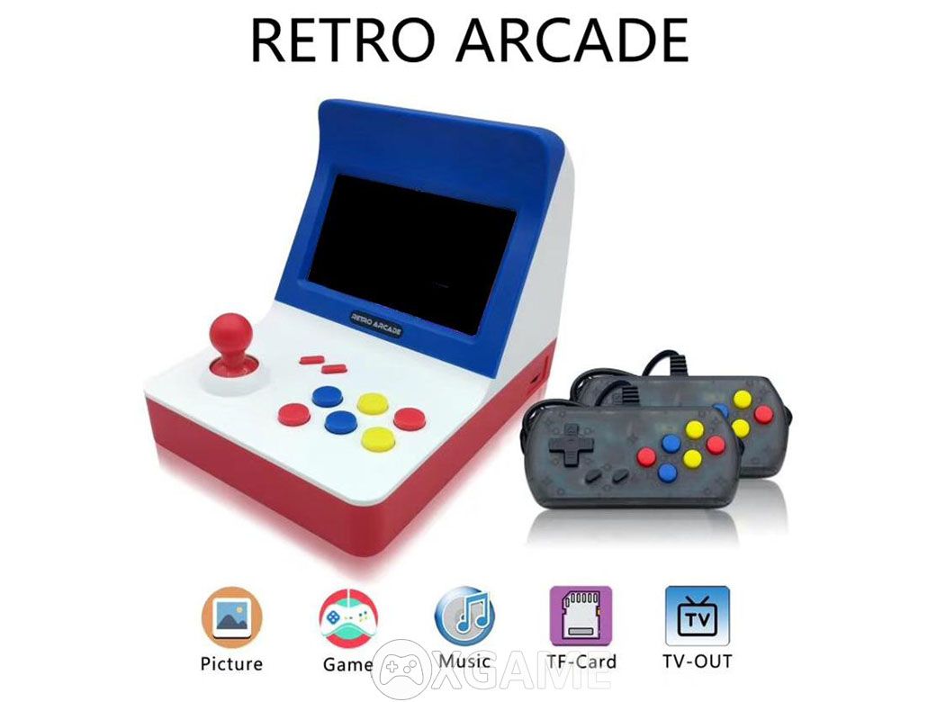 Máy Retro Arcade 3000 in 1 [Xanh /Đỏ]