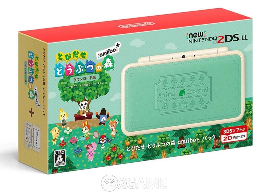 Máy NEW 2DS LL-Animal Crossing-LikeNew
