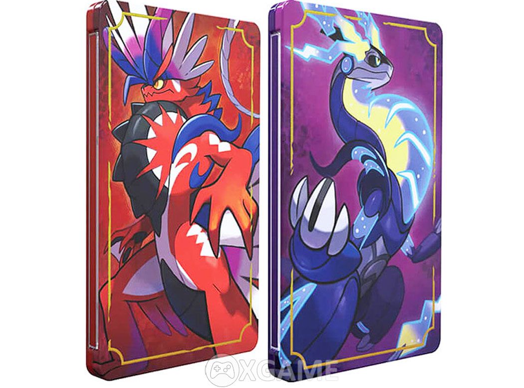 Steelbook cover Pokémon Violet-Scarlet