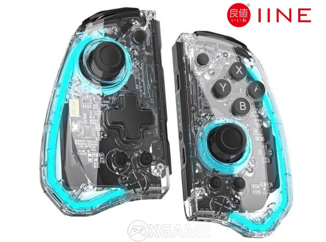 Tay cầm IINE Split Pad Pro Elite Joypad v2 Transparent-White