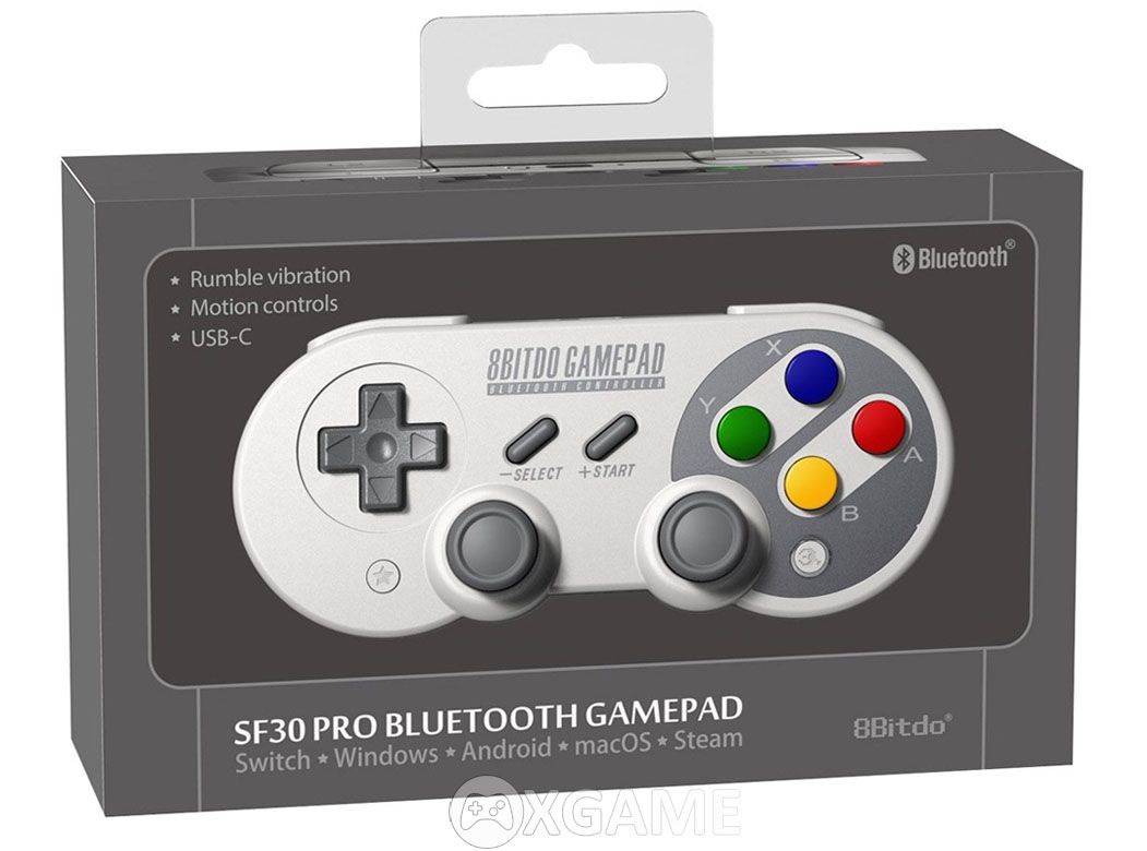 Tay cầm Super Nintendo SF30 Pro-8bitdo