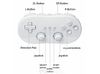 Tay Classic của máy Wii-Màu Đen-Trắng