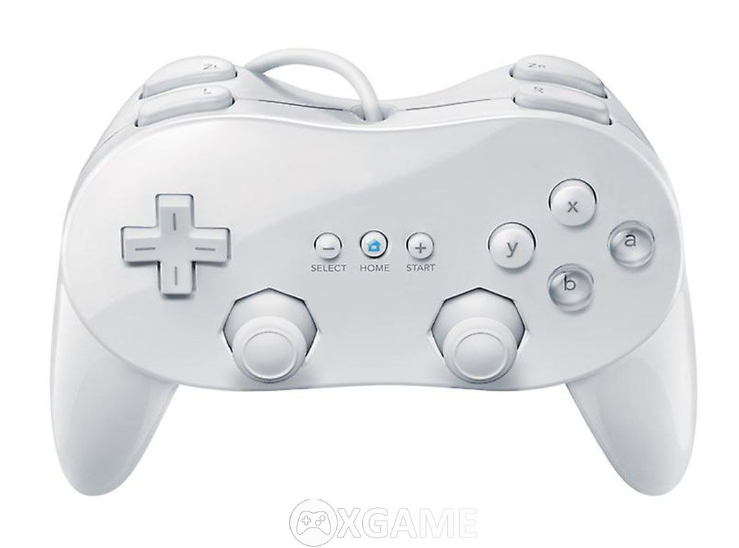 Tay Pro của máy Wii-Màu Đen-Trắng