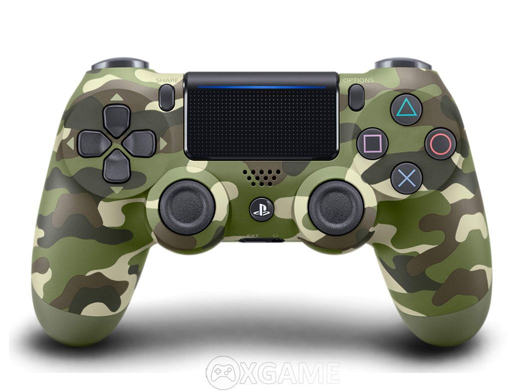 Tay PS4-Green Camouflage-2ND