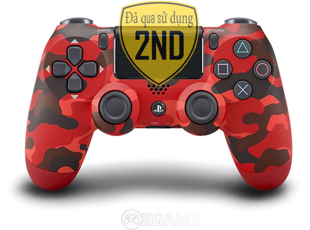 Tay PS4 - Dualshock 4 - Red Camo - Likenew