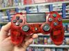 Tay PS4 Dualshock 4 Crystal Red-LikeNew