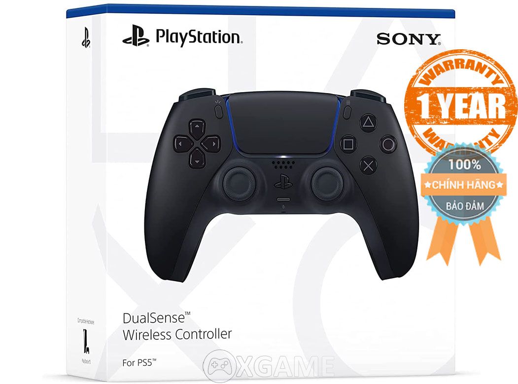 Tay PS5 DualSense Wireless Controller-Màu Đen