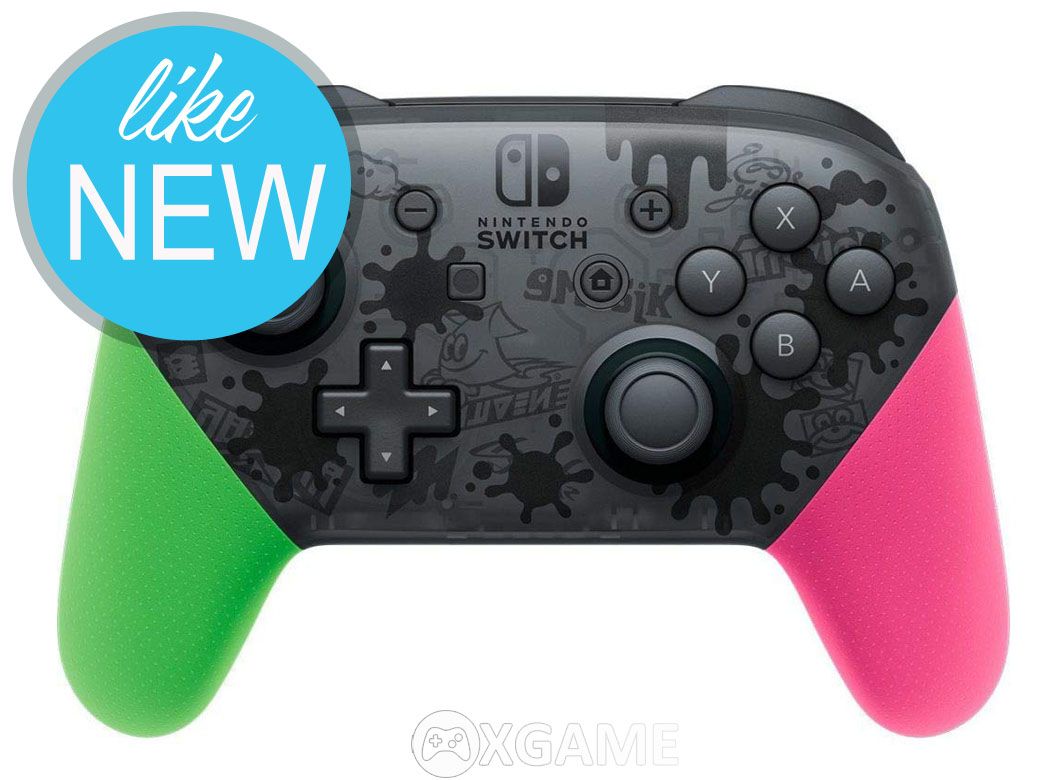 Tay Switch Pro Controller Splatoon 2 LikeNew
