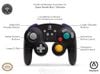 Tay Wireless GameCube Style Controller-PowerA-Đen