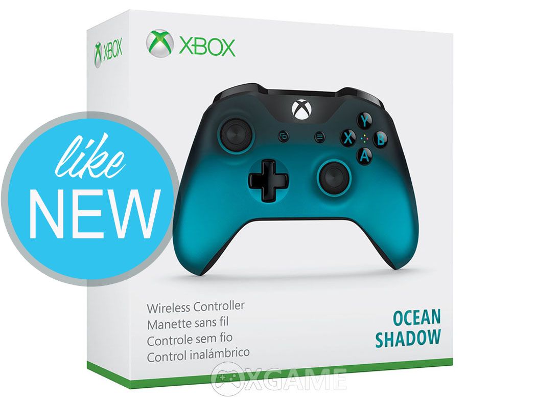 Tay Xbox One S-OCEAN SHADOW-LikeNew