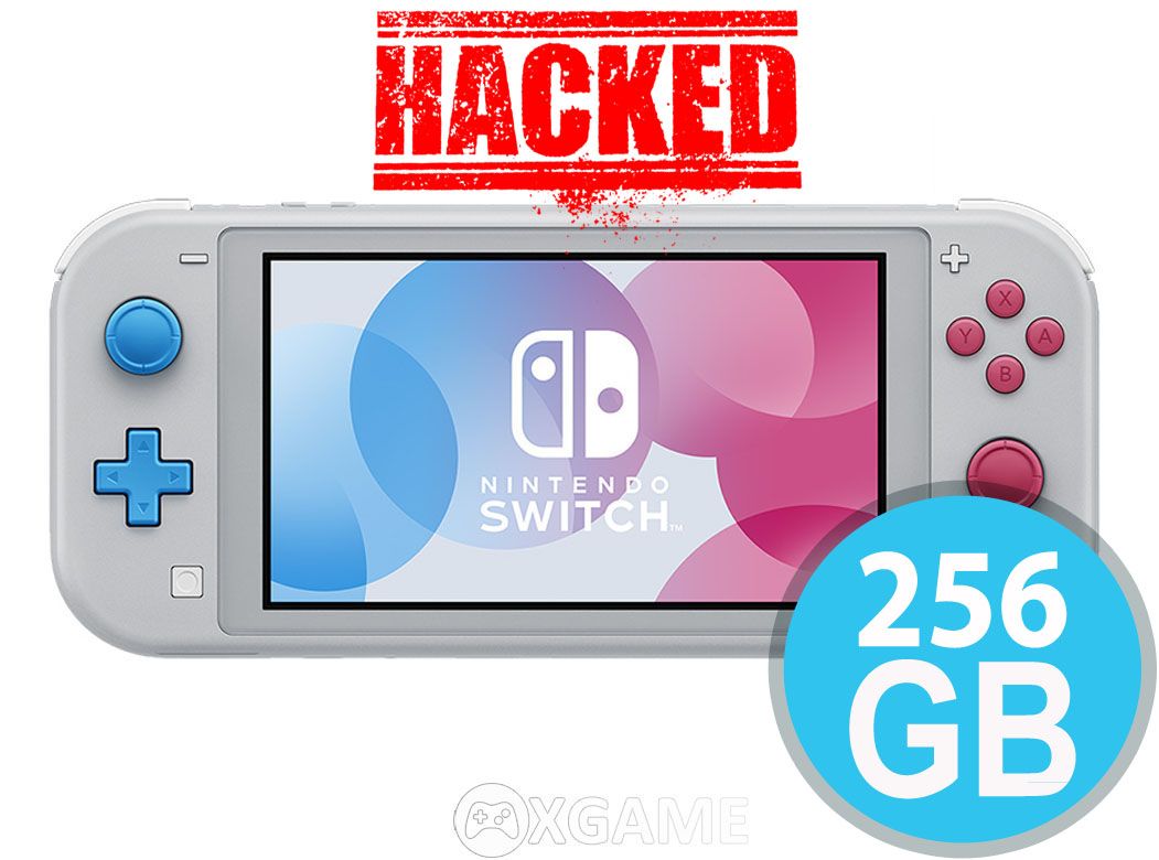 Máy Switch Lite Pokemon Zacian and Zamazenta Limited-Hacked-2ND-256GB