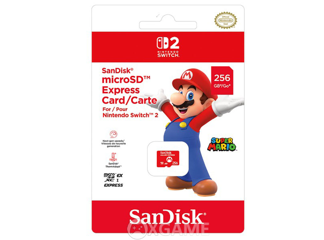 Thẻ nhớ microSD Express 256GB Nintendo Switch – xGAMESHOP-Retail